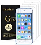 iPod Touch 6G 6th & 5G 5th Generation Screen Protector- iVoler Tempered Glass Screen Protector for iPod Touch 6G 6th & 5G 5th Generation with Lifetime Replacement Warranty (1-Pack) [in Retail Packaging]