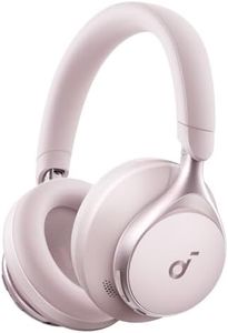 Soundcore by Anker, Space One, Active Noise Cancelling Headphones, 2X Stronger Voice Reduction, 40H ANC Playtime, App Control, LDAC Hi-Res Wireless Audio, Comfortable Fit, Clear Calls, Bluetooth 5.3