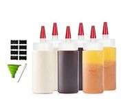 6-pack Premium Plastic Condiment Sq