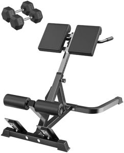HANDBODE Roman Chair Back Extension Machine with 350 LBS Capacity, 30 lb