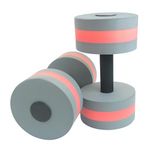 Swimming Exercise Equipment Water Dumbbells: Water Foam Barbells of 2 Set, Pool Heavy Weights, Pool Resistance, Hand Fitness Gear, Aqua Aerobic Sport Tool, Swimming Paddles, Water Walking Grip