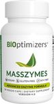 MassZymes - Digestive Enzyme Supplement - with Proteolytic Enzymes - Provides Bloating, Constipation, and Gas Relief - Contains Lipase, Amylase, and Bromelain (30 Capsules)