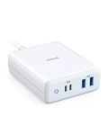 Anker Usb-C Charger-100W 4-Port Type-C Charging Station With Power Delivery|Power Port Atom Pd 4 Intelligent Power Allocation For Macbook Pro/Air|Ipad Pro|Pixel|Iphone Xs/Max/Xr|Galaxy And More|White