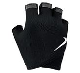 Nike Women's Gym Premium Fitness Gloves (Black/White, Medium)