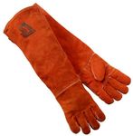 Steiner 21923 Welding Gloves, Y-Series 23-Inch Length Shoulder Split Cowhide, Foam Lined, Large (Brown)