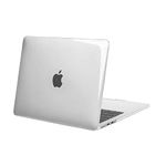 MOSISO Compatible with MacBook Air 13.6 inch Case M3 A3113 M2 A2681 Touch ID, Protective Hard Shell Cover for MacBook Air Case M2 M3 13 inch Chip 2024 2023 2022 Release, Crystal Clear