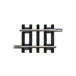 Hornby R610 OO Gauge Quarter Straight Track - Extra Track Pieces for Model Railway Sets, Model Train Track Pieces - Scale 1:76