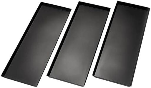Nestera Three-Piece Large Dropping Tray Set for Large Chicken Coops - Fits Lodge, Ground & Raised