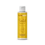 Lubequid Sensual Massage Oil for Couples - Alluring Tropical Full Body Massage Oil for Date Night and Nourishing Body Oil with Almond Oil - Vegan Non Staining Non Greasy Smooth Formula-YLang Scent