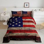 Castle Fairy American Flag Quilt Se