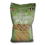 Copdock Mill Caramel Crumble Wild Bird Seed 12.75kg – All Year-Round Bird Food – 100% Natural Ingredients Including Sunflower Hearts – Suitable for All Wild Bird Species