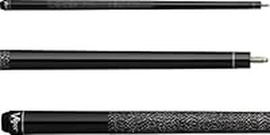 Viper Elite 58" 2-Piece Billiard/Pool Cue, Metal Black, 19 Ounce