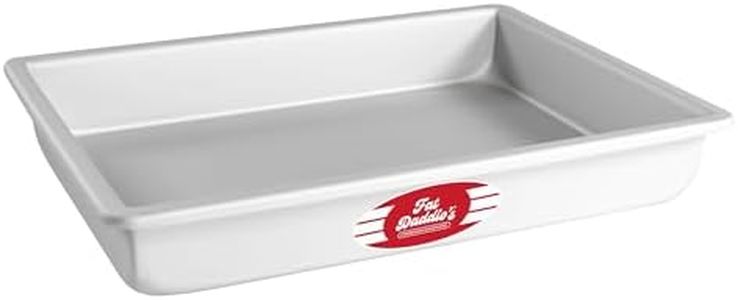 Fat Daddio's Anodized Aluminum Sheet Cake Pans 9 x 13 x 2 Anodized Aluminum