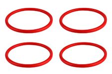 REZIPO 4 Pack Hummingbird Feeder Original Replacement Part Seal Rings