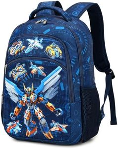 Toddler Backpack Boys Girls Cute Kids School Backpack Preschool Kindergarten Bookbags Nursery Daycare Toddler Bags, Transformers Blue