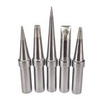 5pcs Replacement Soldering Iron Tips Practical Lead Free Solder Tips kit ETA ETB ETD ETS ETT for Weller WESD51 WESD50 WCC100