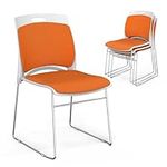 VINGLI Stackable Chairs Set of 4, S