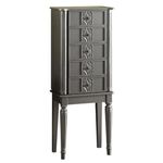 Acme Furniture 97168 Tammy Jewelry Armoire, Silver