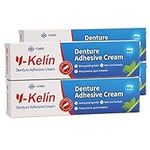 Y-Kelin Denture Adhesive Cream 40gr /1.4oz, 4 pack