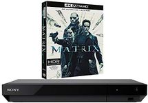 Sony UBP-X500 MULTIREGION Bundle including The Matrix Ultra HD 4K Blu-ray Disc