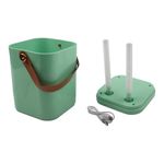 Hoppipola Humidifier for Home Bedroom 1800ML Large Capacity Dual Spray Mist Maker Quiet USB Rechargeable Air Humidifier with Auto Shut-off Green Green