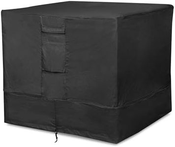 Stanbroil 34'' Air Conditioner Cover for Outside Units, Durable Waterproof 600D & Weather Resistant Square Fire Pit Table Cover