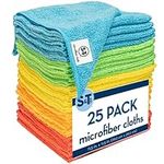 S&T INC. 25 Pack Microfiber Cleanin