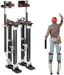 DAETNG Work Stilts for Painters Ceiling Builders, Adjustable Aluminum Stilts 46-102cm / 18-40 Inch, Stilts Aluminum Professional, Craftsman Stilts Drywall Plastering Stilts