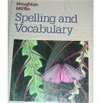 Houghton Mifflin Spelling and Vocab