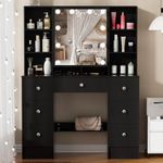 Koestem Large Black Dressing Table 