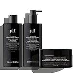 PH Labs Moisturizing and intense hydrating Set - Deep Moisturizing Shampoo and Conditioner with Hydrating Hair Mask for Damaged and Dry Hair - 3 Piece Kit