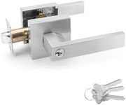 ANNFUZ Entry Door Handle with Lock 