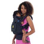 LILLEbaby Complete Airflow Kid Comfort Child Carrier with 360° Ergonomic Adjustable Strap for Baby, Infant and Toddler Carriers - (7 to 45 lbs), All Charcoal