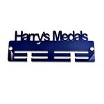 Servewell Personalised Name Medal Hanger - Blue