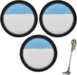 3 Pcs Washable Filter for Ryobi 18V 1 + Cordless Stick Vacuum PCL720, PBLSV716, PBLSV717 Replacement Parts, Compare to Part A32SV720N