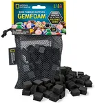 National Geographic Rock Tumbling Media – GemFoam Reusable Rock Polisher Foam, Use After Rock Tumbling Grit Cycles, Adds Shine to Tumbled Rocks and Minerals, Rock Tumbling Supplies