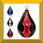 Boxing Speed Ball Platform Punching Speedball Punch Bag Stand Hand Eye Coordination MMA Training Set (Red/Blk)