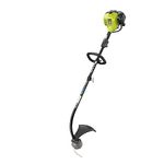 RYOBI 25 cc 2-Stroke Attachment Capable Full Crank Curved Shaft Gas String Trimmer