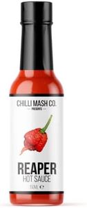Carolina Reaper Hot Chilli Sauce | Chilli Mash Company | Worlds Hottest Chilli - Mind Blowing Heat - Endless Flavour | 150 ml