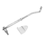 Connecting Link Tie Rod, Stainless Steel Universal Accessories with Steering Hook, Outboard Lever Steering Tiller Arm for Marine Boat, Boat Engine Linkage Kit for 15HP to 200HP