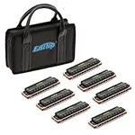 East top Harmonica Set of 7 Keys, 1