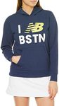 New Balance Golf 012-2162503 Women's Sweatshirt Hoodie, Absorbent, Quick Drying, UV Protection, Golf, 122_Navy, 0