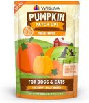 Weruva Pumpkin Patch Up!, Pumpkin Puree Pet Food Supplement for Dogs & Cats, 2.80oz Pouch (Pack of 12)