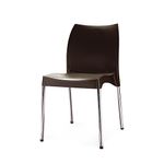 Nilkamal Novella 07 Polypropylene Chair Black