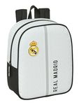 Real Madrid 1st Team 24/25 – Children's Backpack, Children's Backpack, School Backpack, Adaptable to Trolley, Ideal for Nursery, Comfortable and Versatile, Quality and Resistance, 22 x 10 x 27 cm,