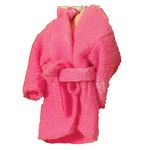 Melody Jane Dolls Houses Deep Pink Dressing Gown Bath Robe 1:12 Bedroom Accessory