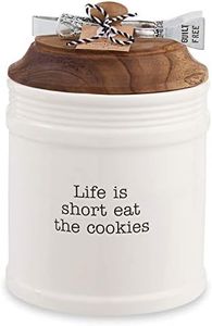 Mud Pie Circa Cookie Jars (Life is Short)