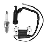 Ignition Coil with Spark Plug for Gx110 Gx120 Gx140 Gx160 Gx200 5.5hp 6.5hp Engine Generator Rototiller 4589693/7988801 30500-ZE1-033 30500-ZE1-063 440-105