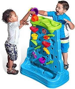 Step2 Waterfall Discovery Water Wall with Maze | Water Table / Water Toys for the Garden | Incl. 13-piece accessory set