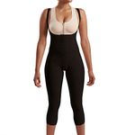 Marena Recovery Mid-Calf, Post Surgical Compression Girdle, High-Back- XL, Black